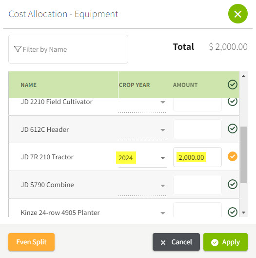 AddNew_Equipment_CostAllocation_2ndyear