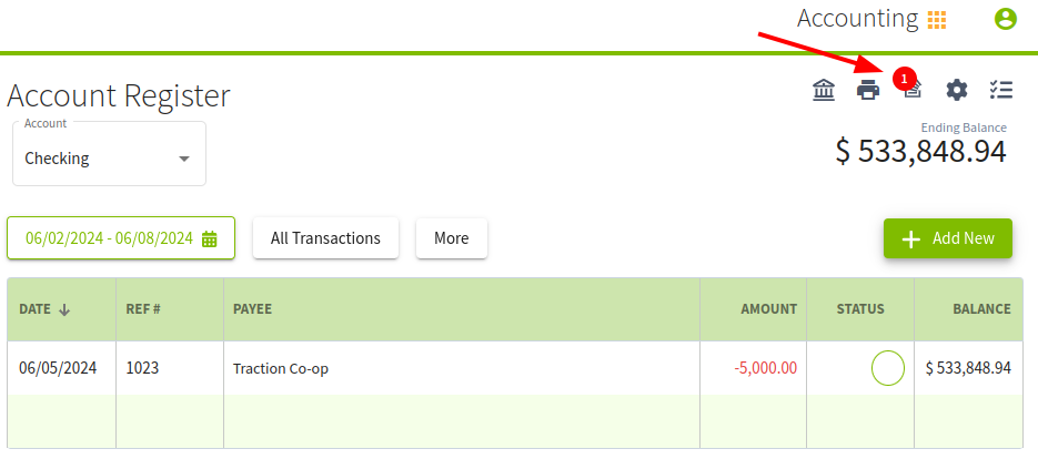 How do I print a check?