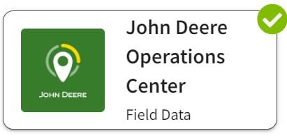 How do I connect my John Deere Operations Center account to Traction?